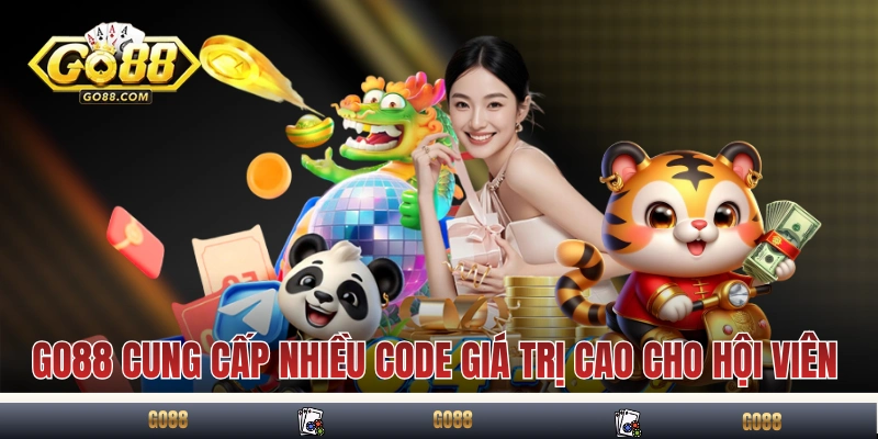 GO88 - Link Tải GO88 iOS, Android Chính Thức Mới Nhất 2025 7 GO88 liên tục cung cấp nhiều code giá trị cao cho hội viên